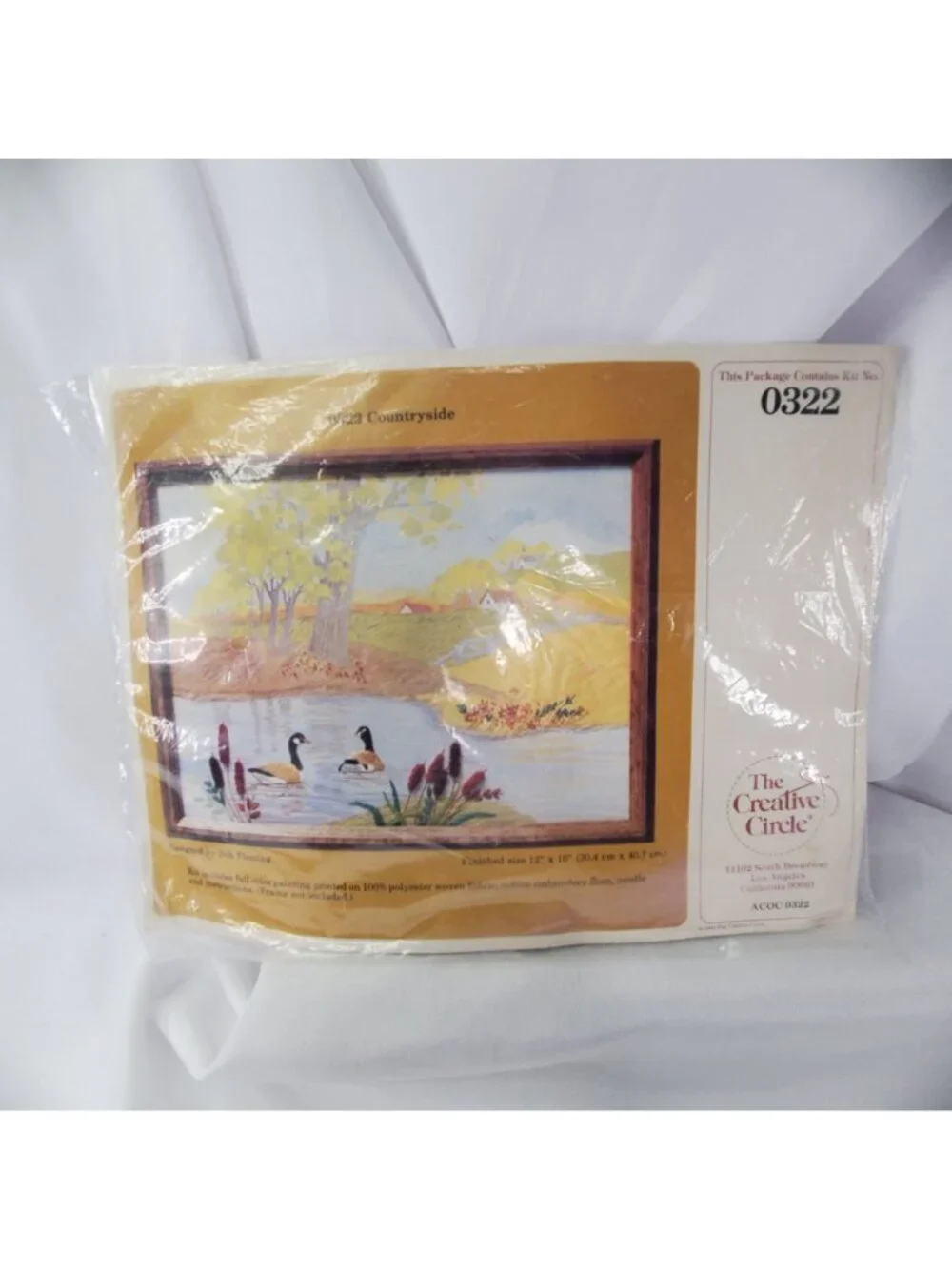 VTG The Creative Circle 0322 Countryside Embroidery Kit 12